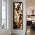 Tablou decorativ, LAC191-150, MDF, Lemn masiv, Multicolor
