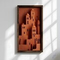 Tablou decorativ, MUS001, MDF, Lemn masiv, Multicolor