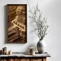 Tablou decorativ, MUS003, MDF, Lemn masiv, Multicolor