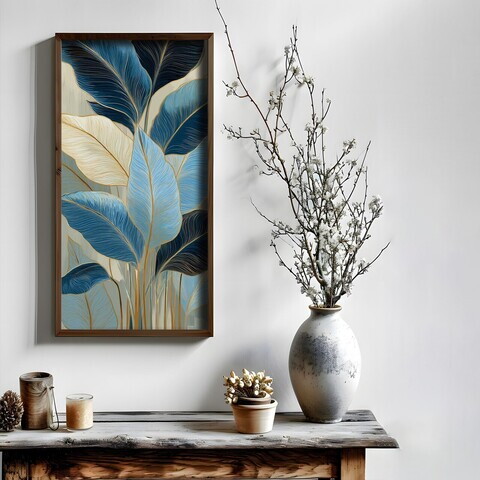 Tablou decorativ, MUS006, MDF, Lemn masiv, Multicolor