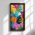Tablou decorativ, MUS007, MDF, Lemn masiv, Multicolor