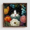 Tablou decorativ, DOS009-33, MDF, Lemn masiv, Multicolor