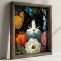 Tablou decorativ, DOS009-50, MDF, Lemn masiv, Multicolor