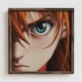 Tablou decorativ, DOS013-50, MDF, Lemn masiv, Multicolor