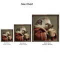 Tablou decorativ, DOS026-70, MDF, Lemn masiv, Multicolor