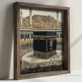 Tablou decorativ, DOS031-33, MDF, Lemn masiv, Multicolor