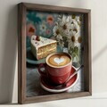 Tablou decorativ, DOS034-50, MDF, Lemn masiv, Multicolor