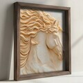 Tablou decorativ, DOS050-50, MDF, Lemn masiv, Multicolor