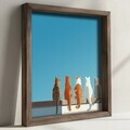 Tablou decorativ, DOS072-70, MDF, Lemn masiv, Multicolor