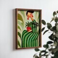 Tablou decorativ, NAL005-46, MDF, Lemn masiv, Multicolor