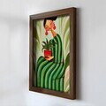 Tablou decorativ, NAL005-70, MDF, Lemn masiv, Multicolor