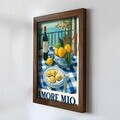 Tablou decorativ, NAL007-70, MDF, Lemn masiv, Multicolor