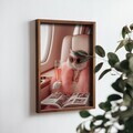 Tablou decorativ, NAL016-70, MDF, Lemn masiv, Multicolor