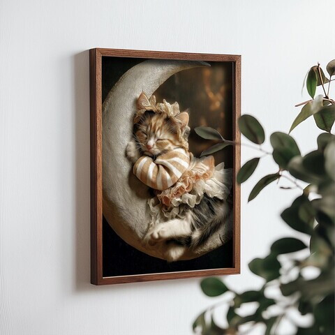 Tablou decorativ, NAL018-46, MDF, Lemn masiv, Multicolor