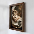 Tablou decorativ, NAL018-70, MDF, Lemn masiv, Multicolor