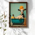 Tablou decorativ, NAL019-46, MDF, Lemn masiv, Multicolor
