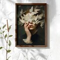 Tablou decorativ, NAL025-46, MDF, Lemn masiv, Multicolor