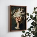 Tablou decorativ, NAL025-46, MDF, Lemn masiv, Multicolor