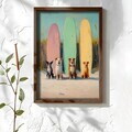 Tablou decorativ, NAL032-46, MDF, Lemn masiv, Multicolor