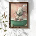 Tablou decorativ, NAL041-70, MDF, Lemn masiv, Multicolor