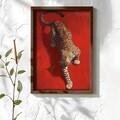 Tablou decorativ, NAL043-70, MDF, Lemn masiv, Multicolor