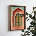 Tablou decorativ, NAL044-70, MDF, Lemn masiv, Multicolor