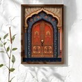 Tablou decorativ, NAL045-46, MDF, Lemn masiv, Multicolor