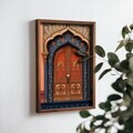 Tablou decorativ, NAL045-46, MDF, Lemn masiv, Multicolor