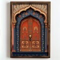 Tablou decorativ, NAL045-46, MDF, Lemn masiv, Multicolor