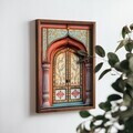 Tablou decorativ, NAL046-70, MDF, Lemn masiv, Multicolor