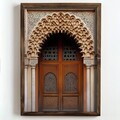 Tablou decorativ, NAL048-70, MDF, Lemn masiv, Multicolor