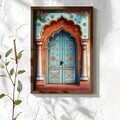 Tablou decorativ, NAL049-46, MDF, Lemn masiv, Multicolor