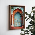 Tablou decorativ, NAL049-46, MDF, Lemn masiv, Multicolor