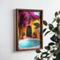 Tablou decorativ, NAL061-46, MDF, Lemn masiv, Multicolor