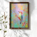 Tablou decorativ, NAL062-46, MDF, Lemn masiv, Multicolor