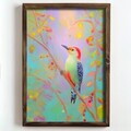 Tablou decorativ, NAL062-70, MDF, Lemn masiv, Multicolor