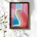 Tablou decorativ, NAL064-46, MDF, Lemn masiv, Multicolor