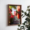 Tablou decorativ, NAL070-70, MDF, Lemn masiv, Multicolor