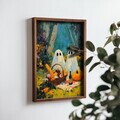 Tablou decorativ, NAL071-46, MDF, Lemn masiv, Multicolor