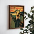 Tablou decorativ, NAL079-70, MDF, Lemn masiv, Multicolor