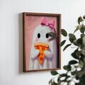 Tablou decorativ, NAL086-46, MDF, Lemn masiv, Multicolor
