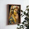 Tablou decorativ, NAL088-70, MDF, Lemn masiv, Multicolor