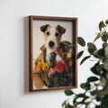 Tablou decorativ, NAL089-70, MDF, Lemn masiv, Multicolor