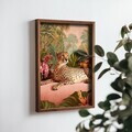 Tablou decorativ, NAL091-46, MDF, Lemn masiv, Multicolor