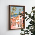 Tablou decorativ, NAL092-46, MDF, Lemn masiv, Multicolor