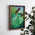 Tablou decorativ, NAL094-70, MDF, Lemn masiv, Multicolor