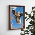 Tablou decorativ, NAL100-46, MDF, Lemn masiv, Multicolor