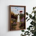 Tablou decorativ, NAL101-70, MDF, Lemn masiv, Multicolor