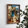 Tablou decorativ, NAL102-46, MDF, Lemn masiv, Multicolor