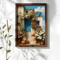 Tablou decorativ, NAL102-70, MDF, Lemn masiv, Multicolor